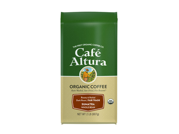 Sumatra Dark Roast Fair Trade - Cafe Altura
