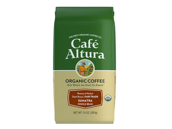 Sumatra Dark Roast Fair Trade - Cafe Altura