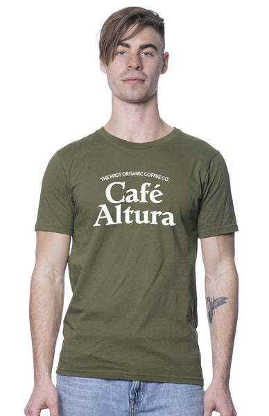 Organic Cotton Cafe Altura Unisex Tee - Cafe Altura