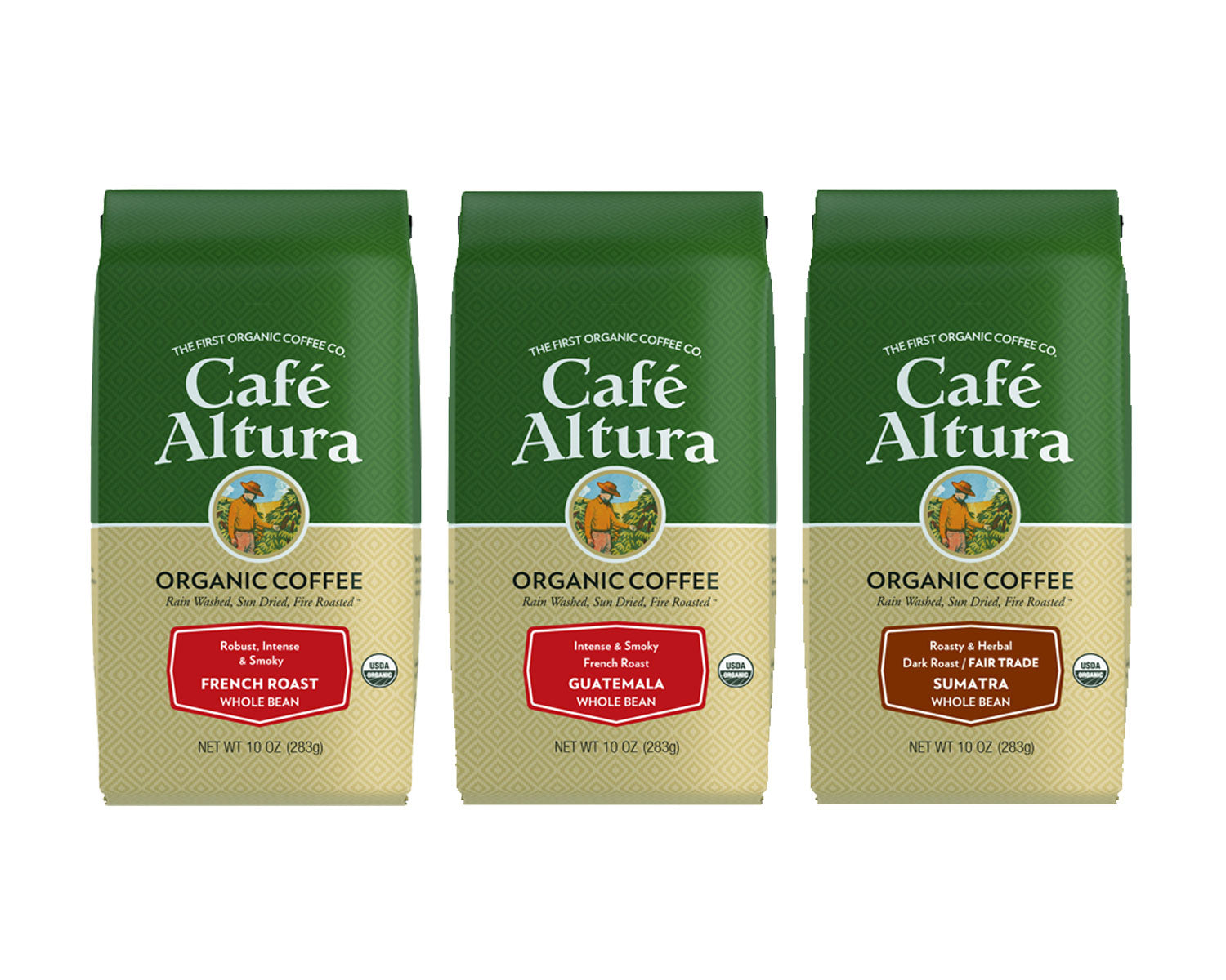 Low Acid Coffee Sampler Pack - Cafe Altura